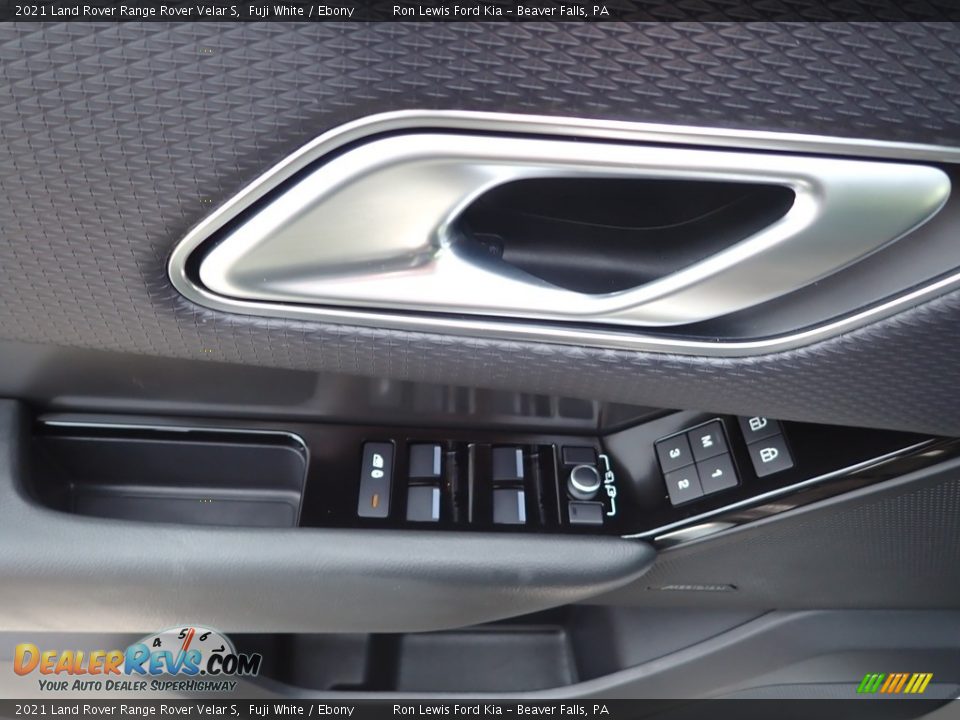 2021 Land Rover Range Rover Velar S Fuji White / Ebony Photo #15