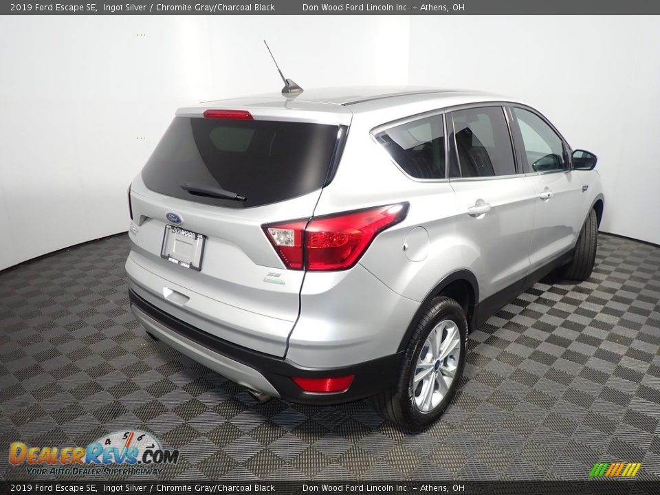 2019 Ford Escape SE Ingot Silver / Chromite Gray/Charcoal Black Photo #17