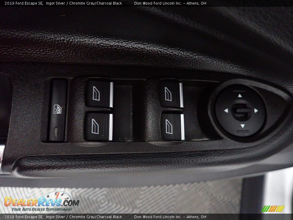 2019 Ford Escape SE Ingot Silver / Chromite Gray/Charcoal Black Photo #20