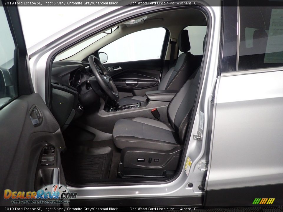 2019 Ford Escape SE Ingot Silver / Chromite Gray/Charcoal Black Photo #21