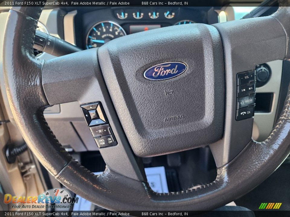 2011 Ford F150 XLT SuperCab 4x4 Pale Adobe Metallic / Pale Adobe Photo #22
