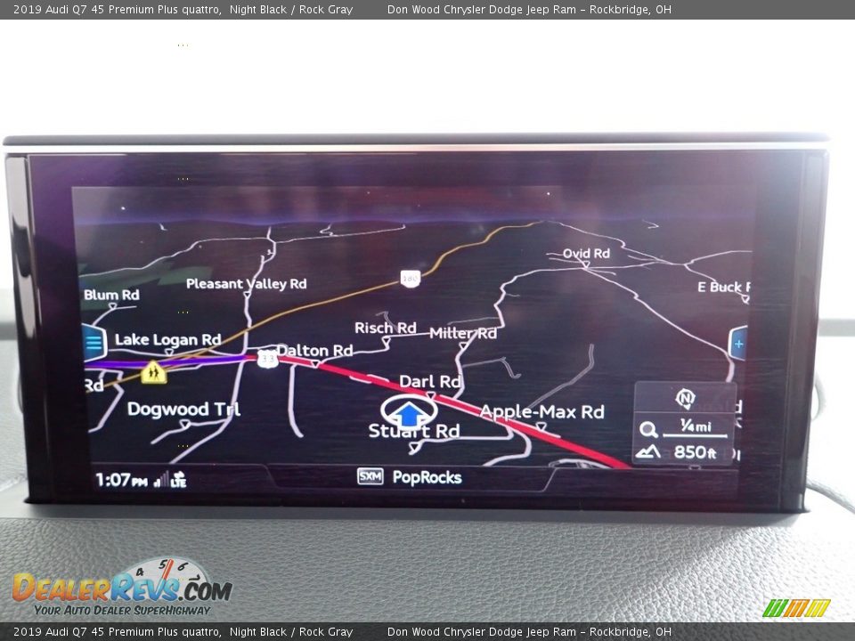 Navigation of 2019 Audi Q7 45 Premium Plus quattro Photo #3