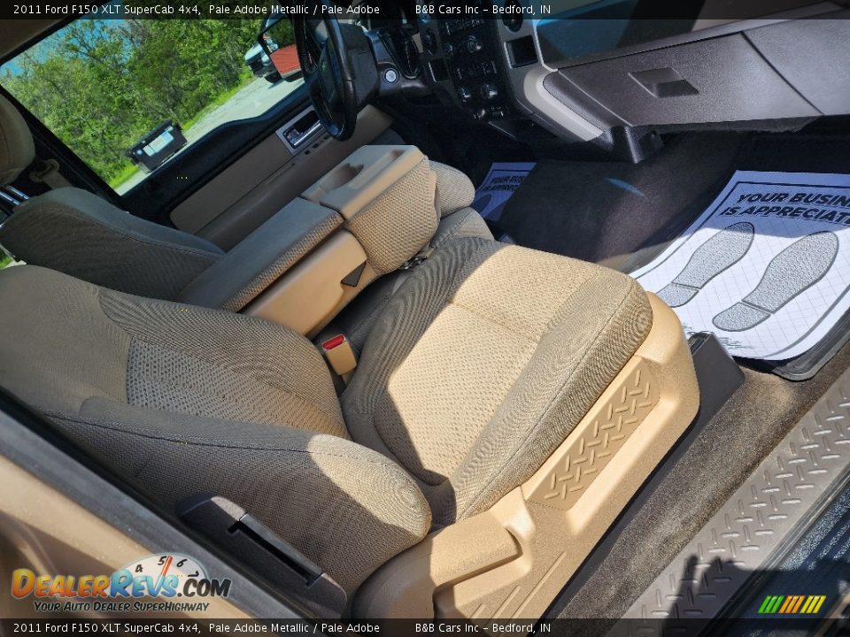 2011 Ford F150 XLT SuperCab 4x4 Pale Adobe Metallic / Pale Adobe Photo #23