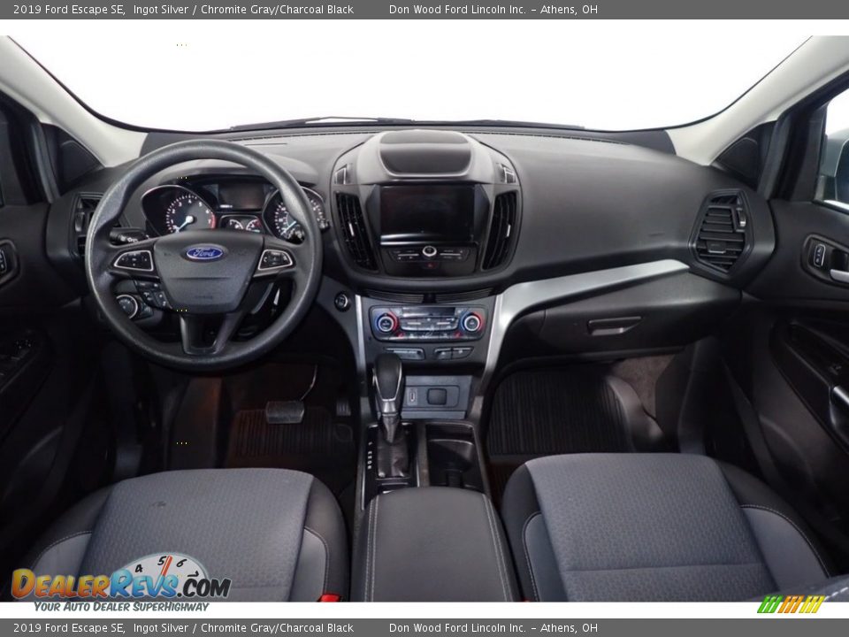 2019 Ford Escape SE Ingot Silver / Chromite Gray/Charcoal Black Photo #23