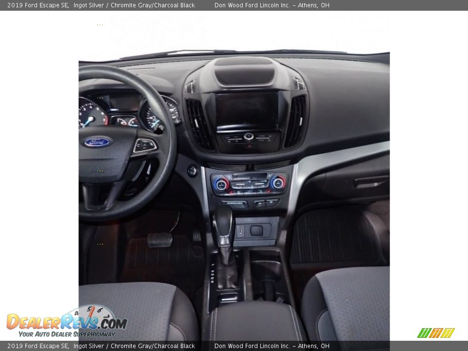 2019 Ford Escape SE Ingot Silver / Chromite Gray/Charcoal Black Photo #24