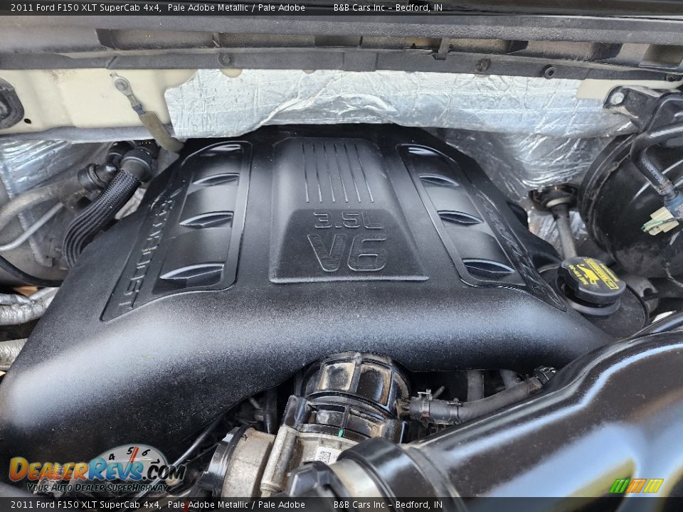 2011 Ford F150 XLT SuperCab 4x4 Pale Adobe Metallic / Pale Adobe Photo #28