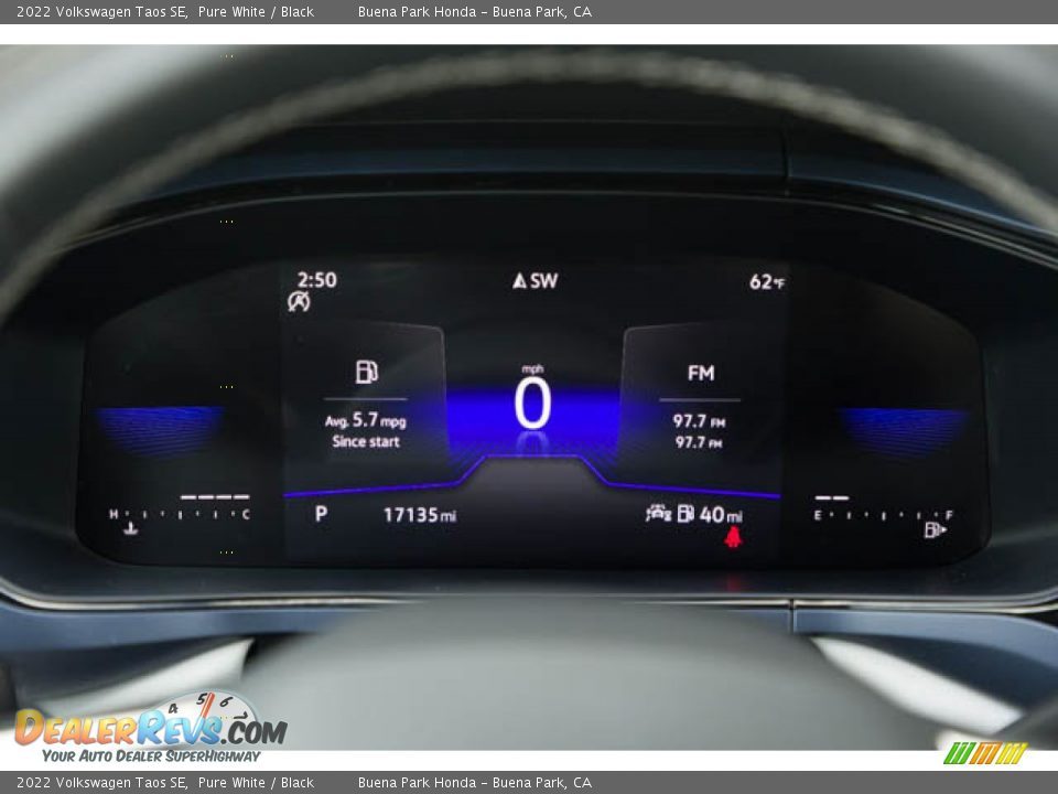 2022 Volkswagen Taos SE Gauges Photo #28