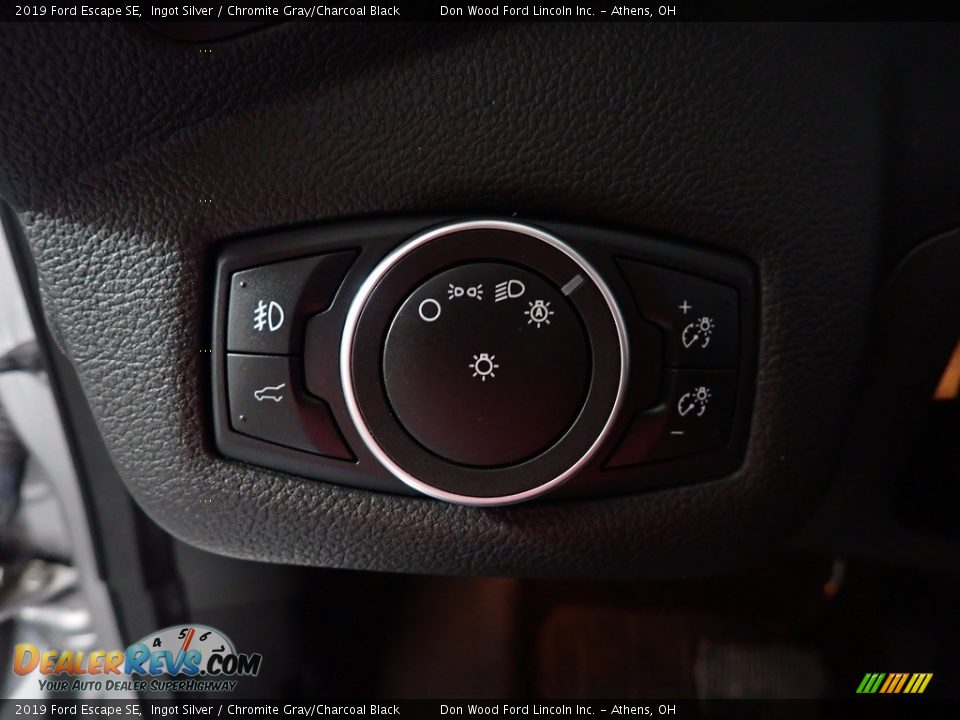 2019 Ford Escape SE Ingot Silver / Chromite Gray/Charcoal Black Photo #30