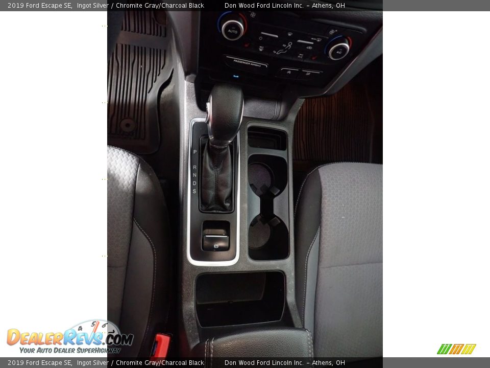 2019 Ford Escape SE Ingot Silver / Chromite Gray/Charcoal Black Photo #31