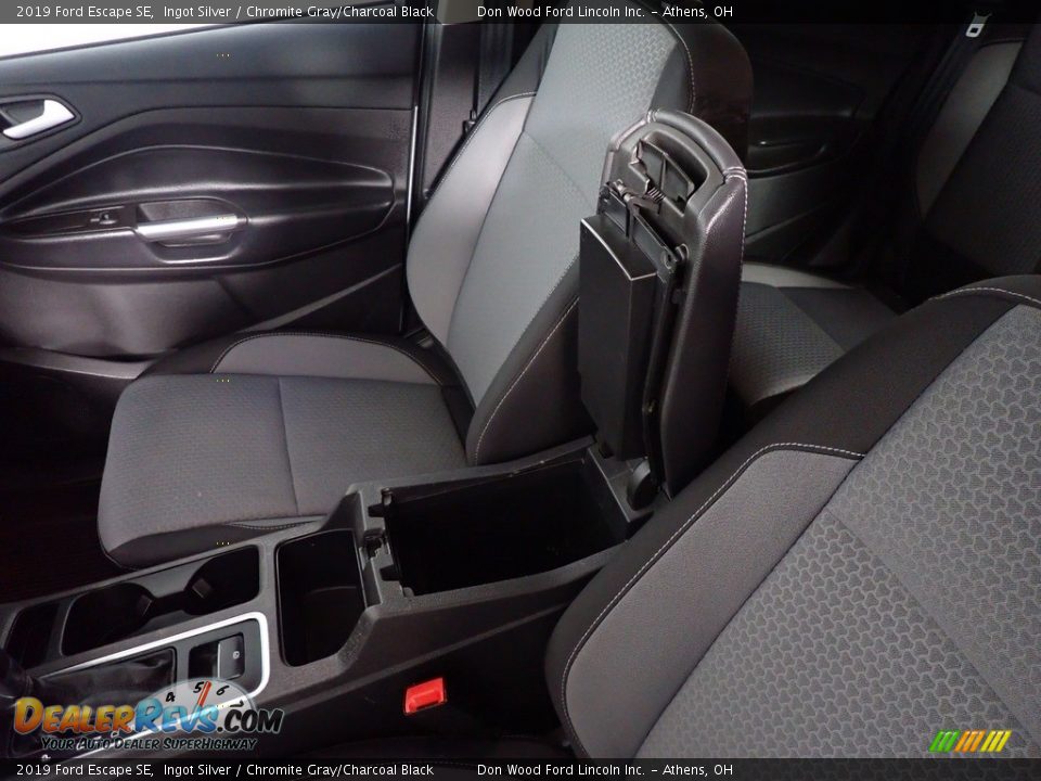 2019 Ford Escape SE Ingot Silver / Chromite Gray/Charcoal Black Photo #32