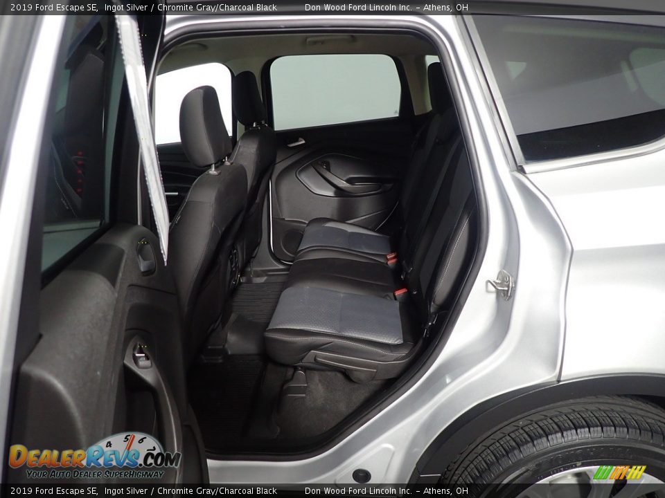 2019 Ford Escape SE Ingot Silver / Chromite Gray/Charcoal Black Photo #34