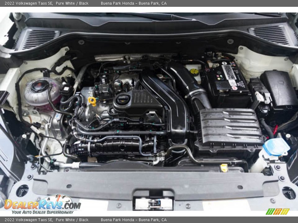 2022 Volkswagen Taos SE 1.5 Liter Turbocharged DOHC 16-Valve VVT 4 Cylinder Engine Photo #35