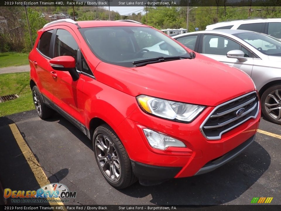 2019 Ford EcoSport Titanium 4WD Race Red / Ebony Black Photo #3