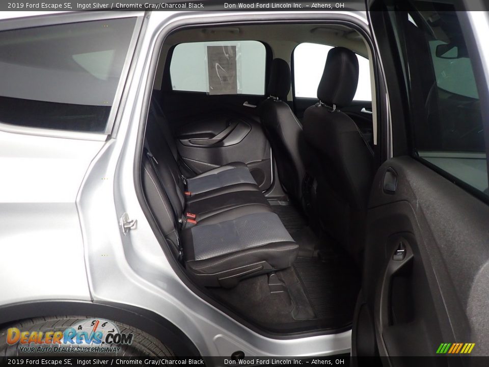 2019 Ford Escape SE Ingot Silver / Chromite Gray/Charcoal Black Photo #36