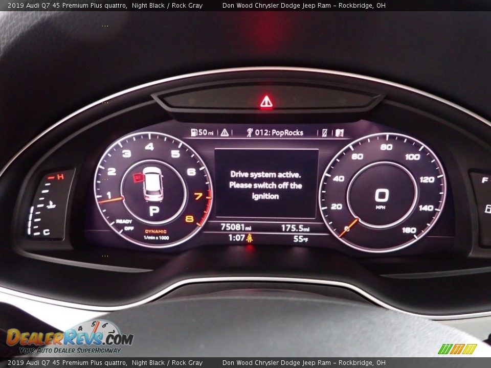 2019 Audi Q7 45 Premium Plus quattro Gauges Photo #21