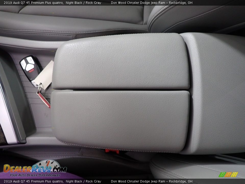 2019 Audi Q7 45 Premium Plus quattro Night Black / Rock Gray Photo #24