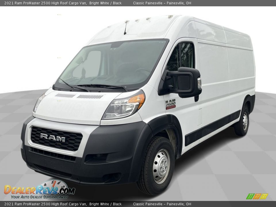 2021 Ram ProMaster 2500 High Roof Cargo Van Bright White / Black Photo #1