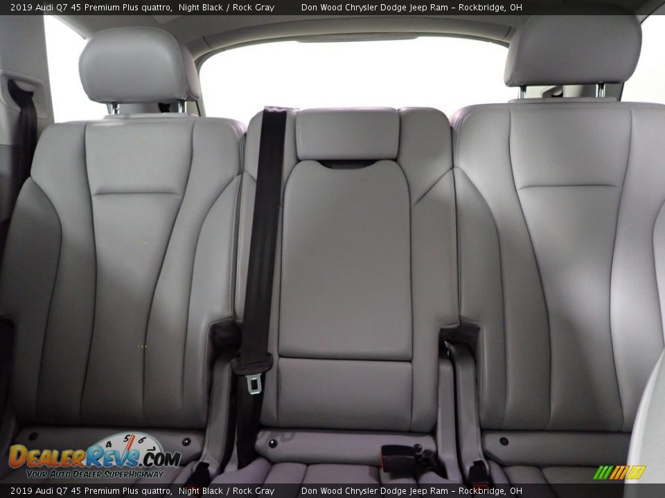 Rear Seat of 2019 Audi Q7 45 Premium Plus quattro Photo #25