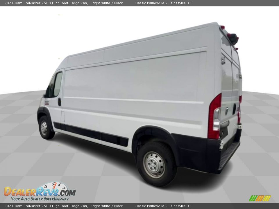 2021 Ram ProMaster 2500 High Roof Cargo Van Bright White / Black Photo #6