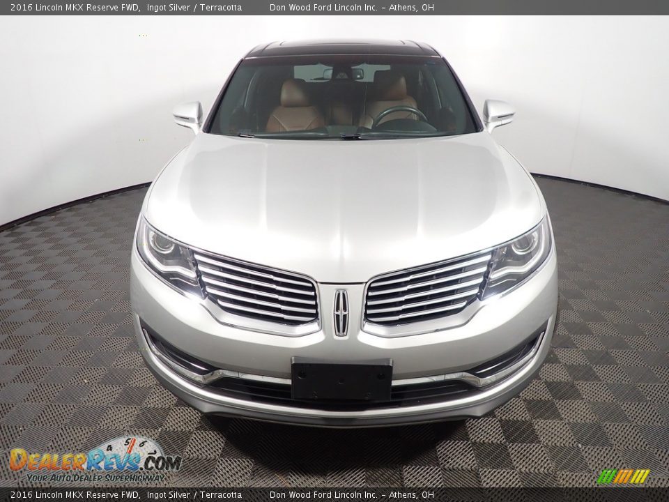 2016 Lincoln MKX Reserve FWD Ingot Silver / Terracotta Photo #7