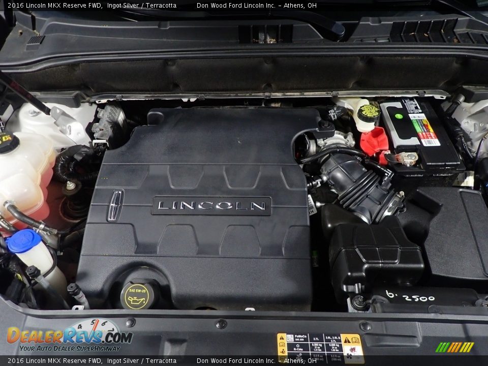 2016 Lincoln MKX Reserve FWD 3.7 Liter DOHC 24-Valve Ti-VCT V6 Engine Photo #9