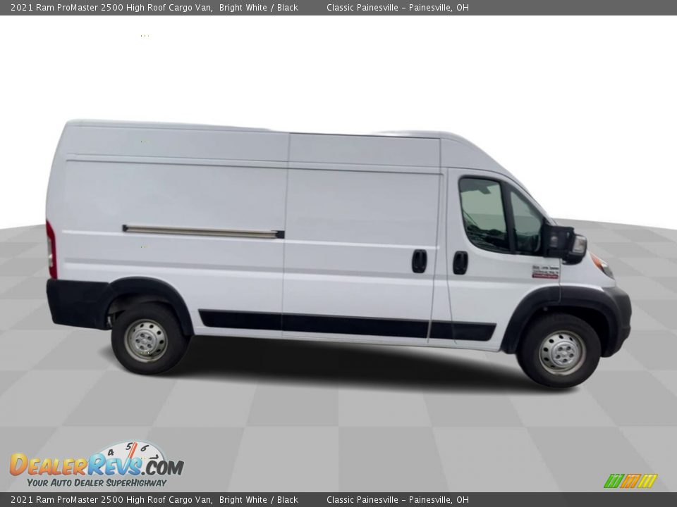 2021 Ram ProMaster 2500 High Roof Cargo Van Bright White / Black Photo #9