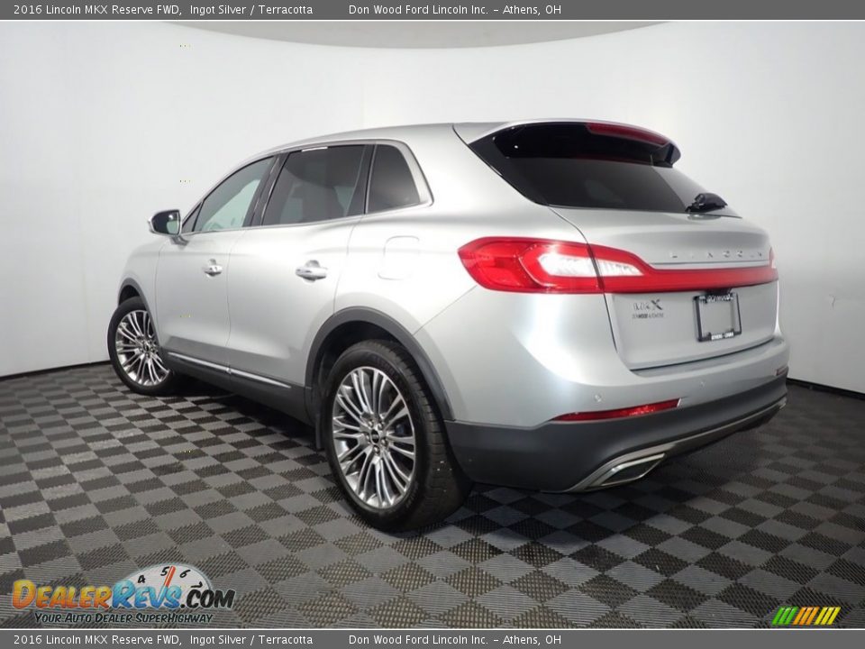 2016 Lincoln MKX Reserve FWD Ingot Silver / Terracotta Photo #13