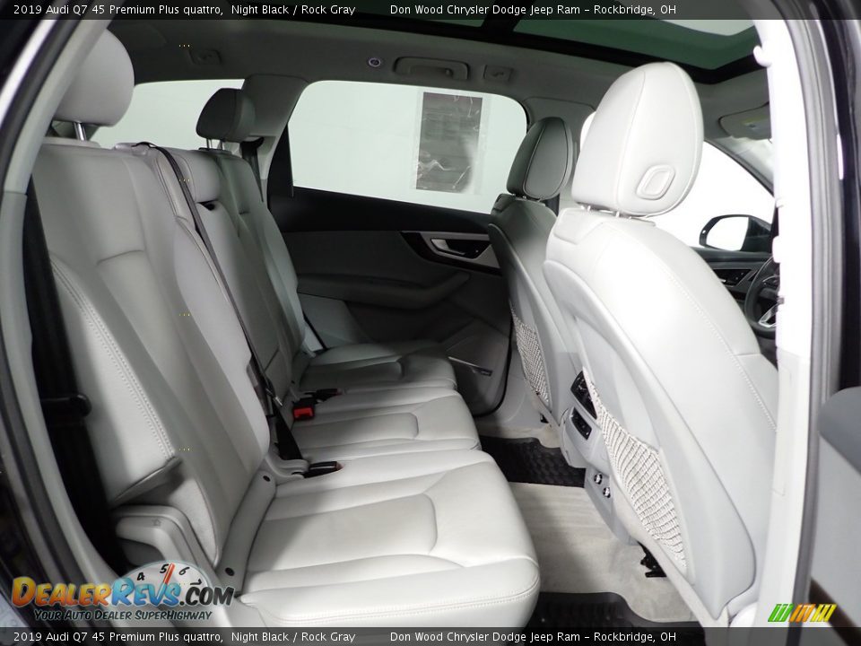 Rear Seat of 2019 Audi Q7 45 Premium Plus quattro Photo #34
