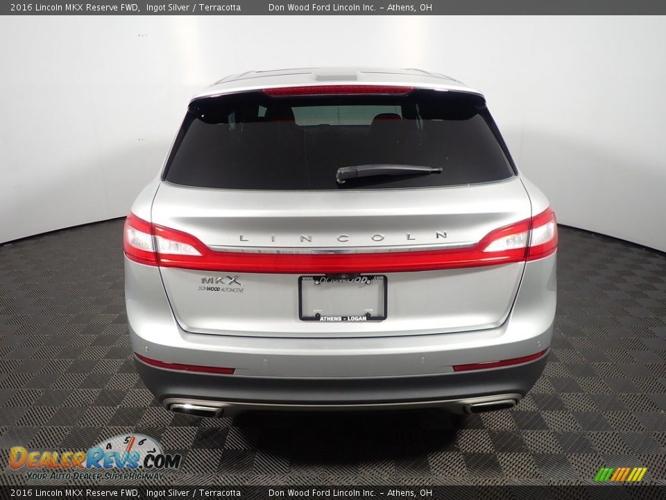 2016 Lincoln MKX Reserve FWD Ingot Silver / Terracotta Photo #15