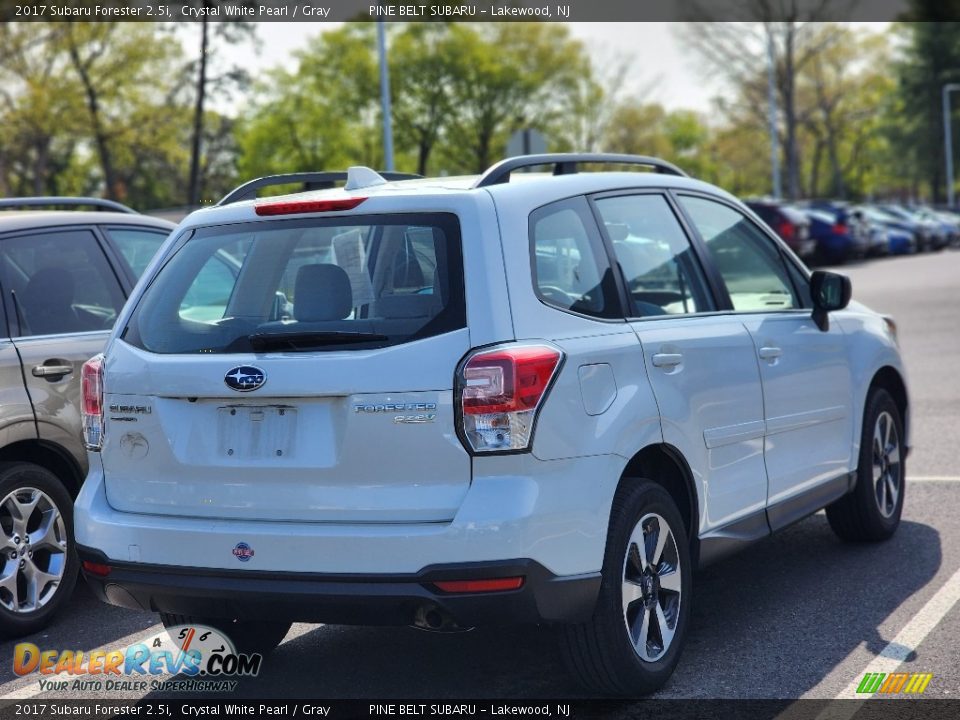 2017 Subaru Forester 2.5i Crystal White Pearl / Gray Photo #3