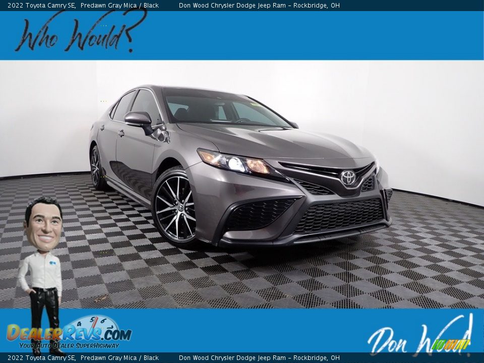 2022 Toyota Camry SE Predawn Gray Mica / Black Photo #1