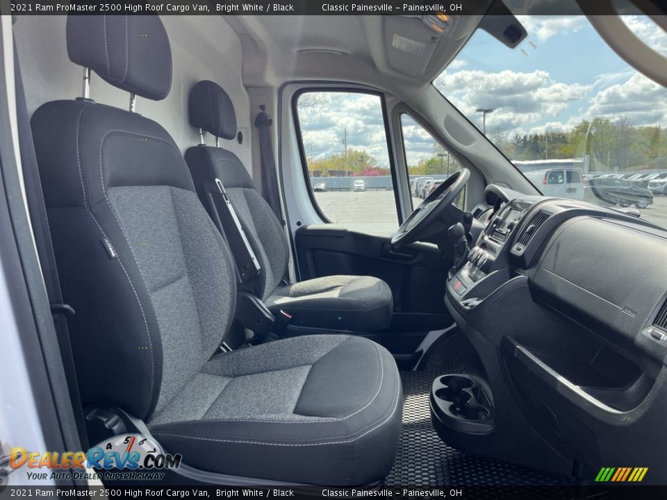 2021 Ram ProMaster 2500 High Roof Cargo Van Bright White / Black Photo #24