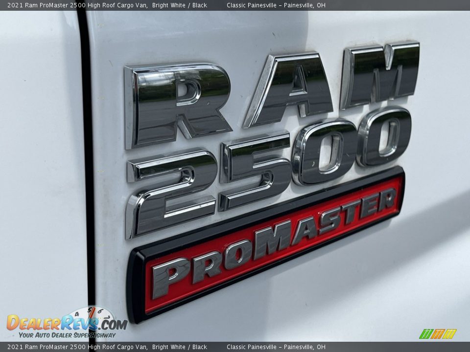 2021 Ram ProMaster 2500 High Roof Cargo Van Bright White / Black Photo #28