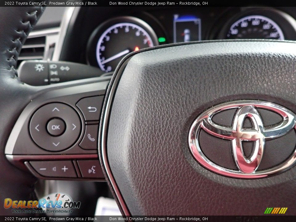 2022 Toyota Camry SE Predawn Gray Mica / Black Photo #18