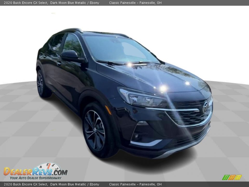 2020 Buick Encore GX Select Dark Moon Blue Metallic / Ebony Photo #2