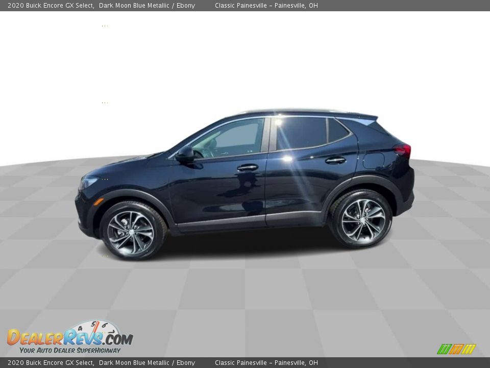 2020 Buick Encore GX Select Dark Moon Blue Metallic / Ebony Photo #5