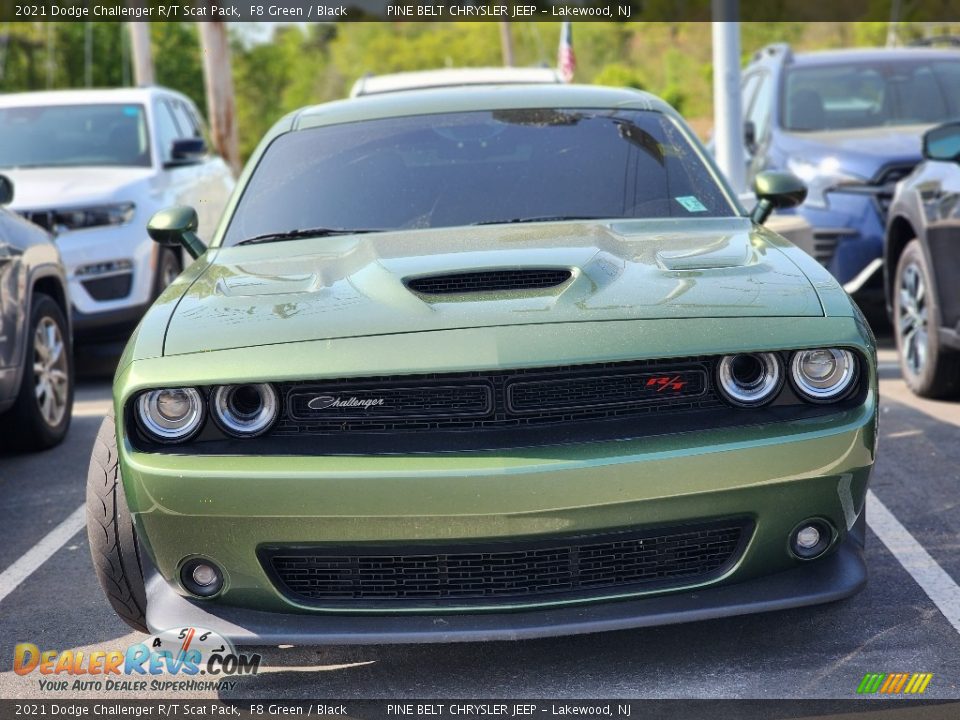 2021 Dodge Challenger R/T Scat Pack F8 Green / Black Photo #2