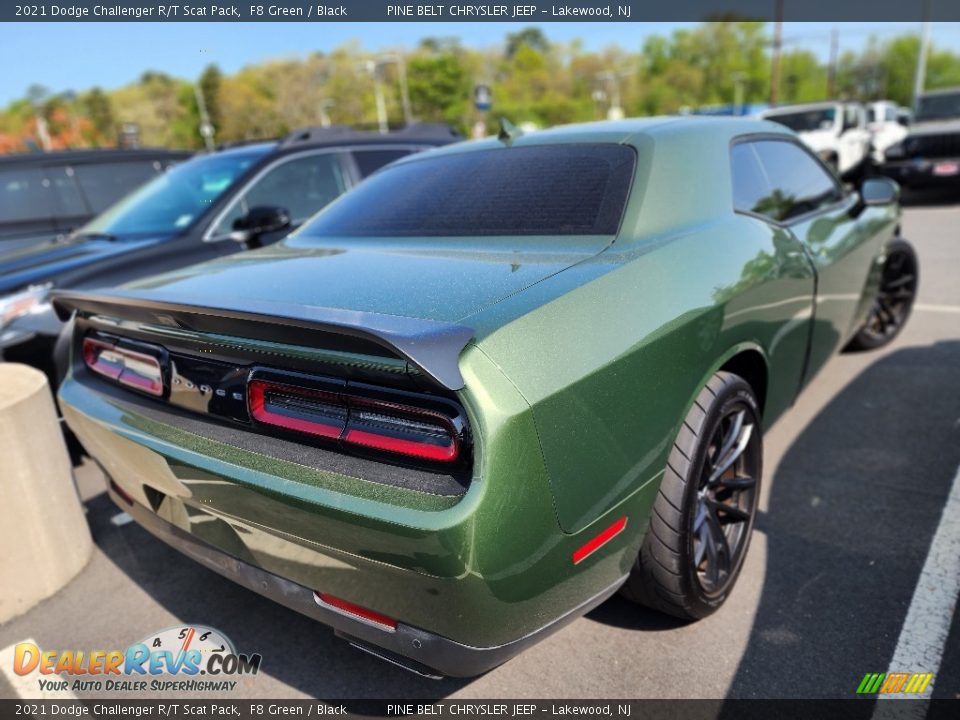 2021 Dodge Challenger R/T Scat Pack F8 Green / Black Photo #3