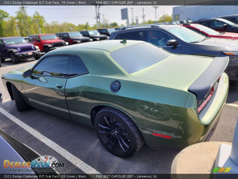 2021 Dodge Challenger R/T Scat Pack F8 Green / Black Photo #4