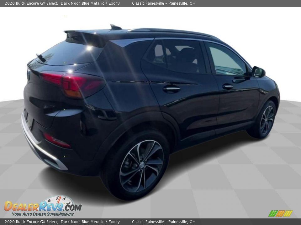 2020 Buick Encore GX Select Dark Moon Blue Metallic / Ebony Photo #8