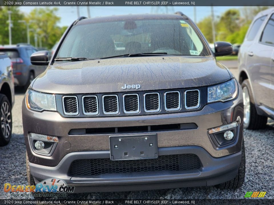 2020 Jeep Compass Latitude 4x4 Granite Crystal Metallic / Black Photo #2