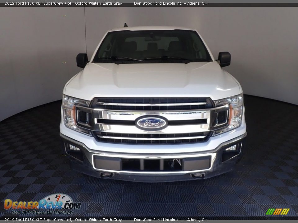 2019 Ford F150 XLT SuperCrew 4x4 Oxford White / Earth Gray Photo #5
