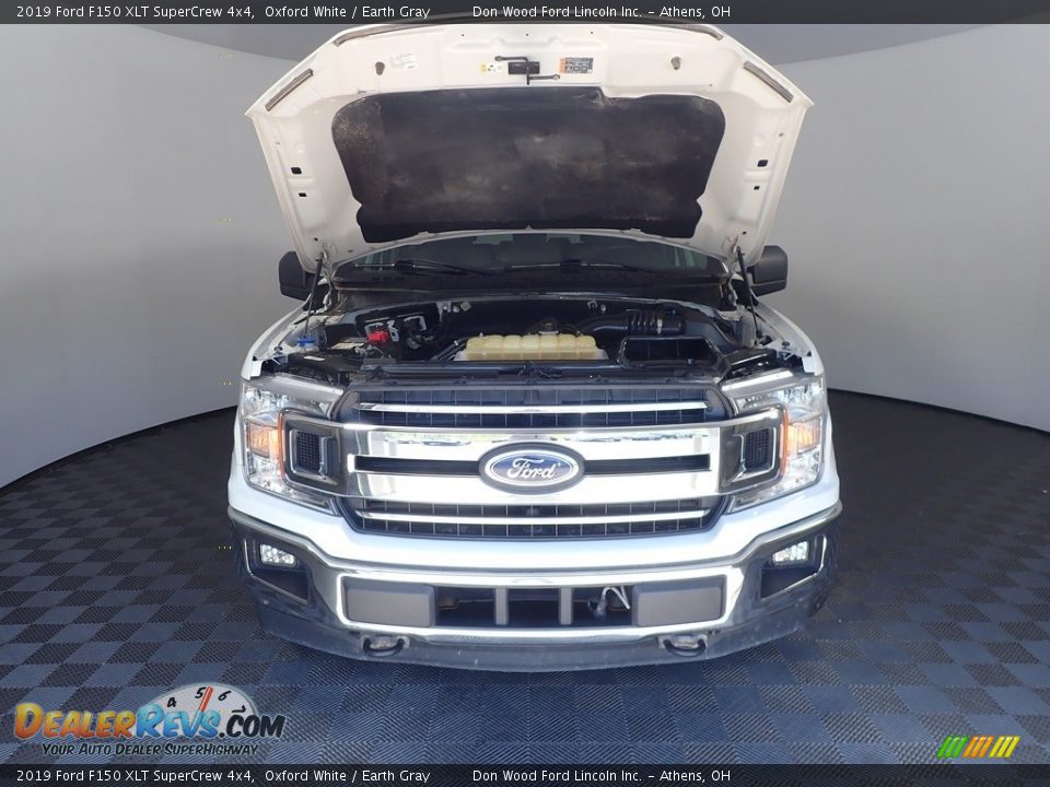 2019 Ford F150 XLT SuperCrew 4x4 Oxford White / Earth Gray Photo #6