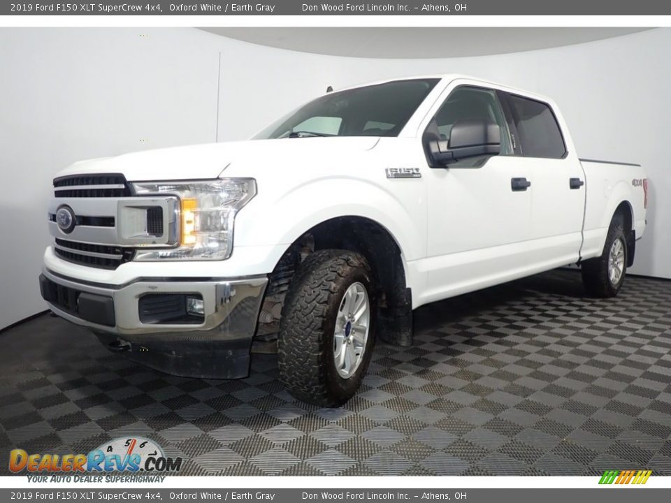 2019 Ford F150 XLT SuperCrew 4x4 Oxford White / Earth Gray Photo #8