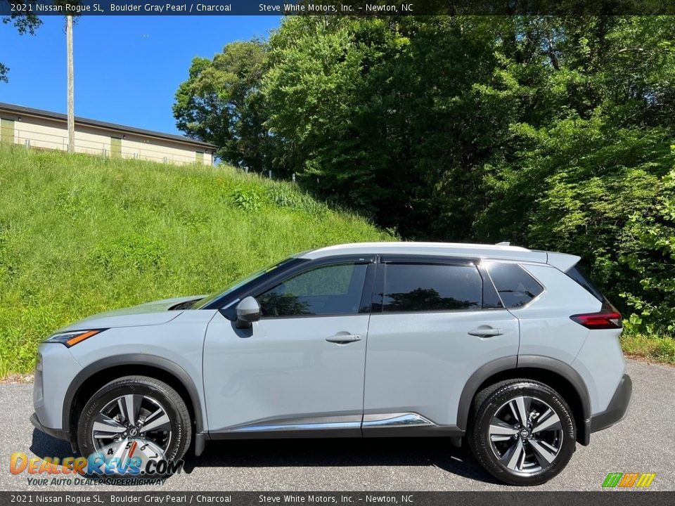 Boulder Gray Pearl 2021 Nissan Rogue SL Photo #1