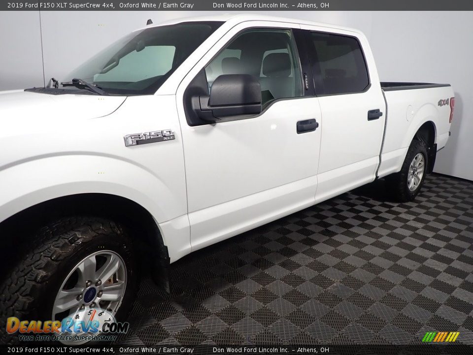 2019 Ford F150 XLT SuperCrew 4x4 Oxford White / Earth Gray Photo #10