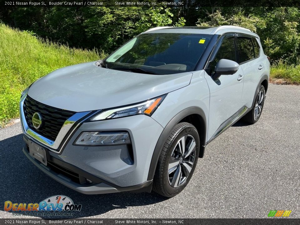 2021 Nissan Rogue SL Boulder Gray Pearl / Charcoal Photo #3