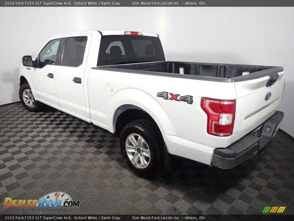 2019 Ford F150 XLT SuperCrew 4x4 Oxford White / Earth Gray Photo #12