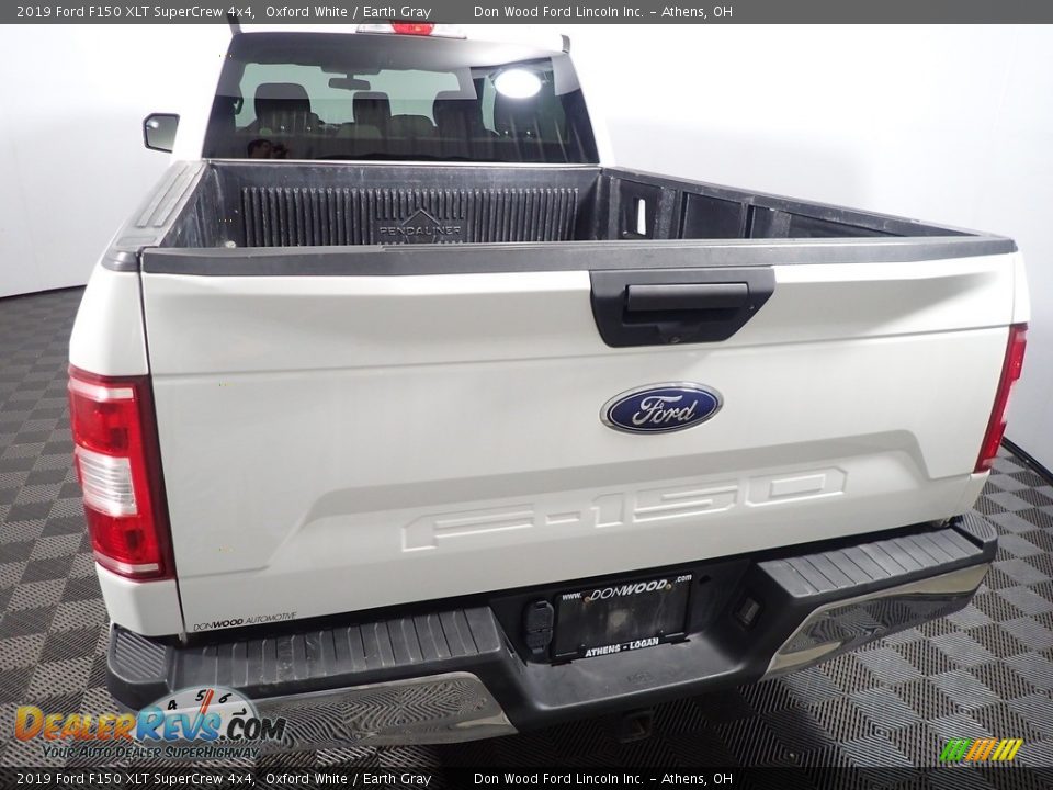 2019 Ford F150 XLT SuperCrew 4x4 Oxford White / Earth Gray Photo #13