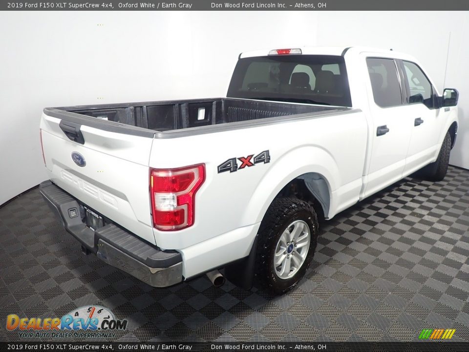 2019 Ford F150 XLT SuperCrew 4x4 Oxford White / Earth Gray Photo #16